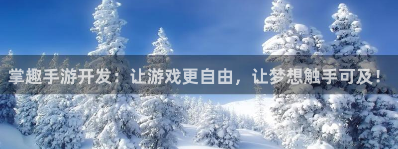 V8娱乐网：掌趣手游开发：让游戏更自由，让梦想触手可及！