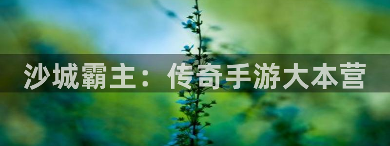 V8娱乐注册：沙城霸主：传奇手游大本营